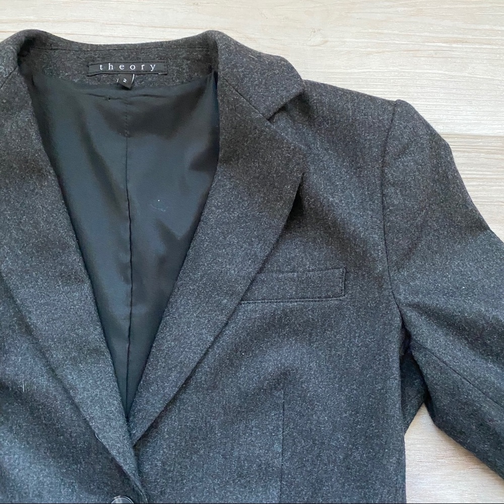 Theory Topaz Galen Blazer Size 0 - Picture 6 of 8